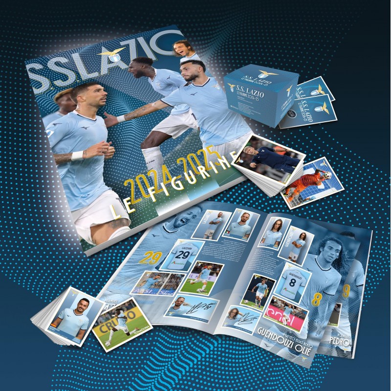 Album S.S. Lazio + Box da 50 pacchetti 2024/2025